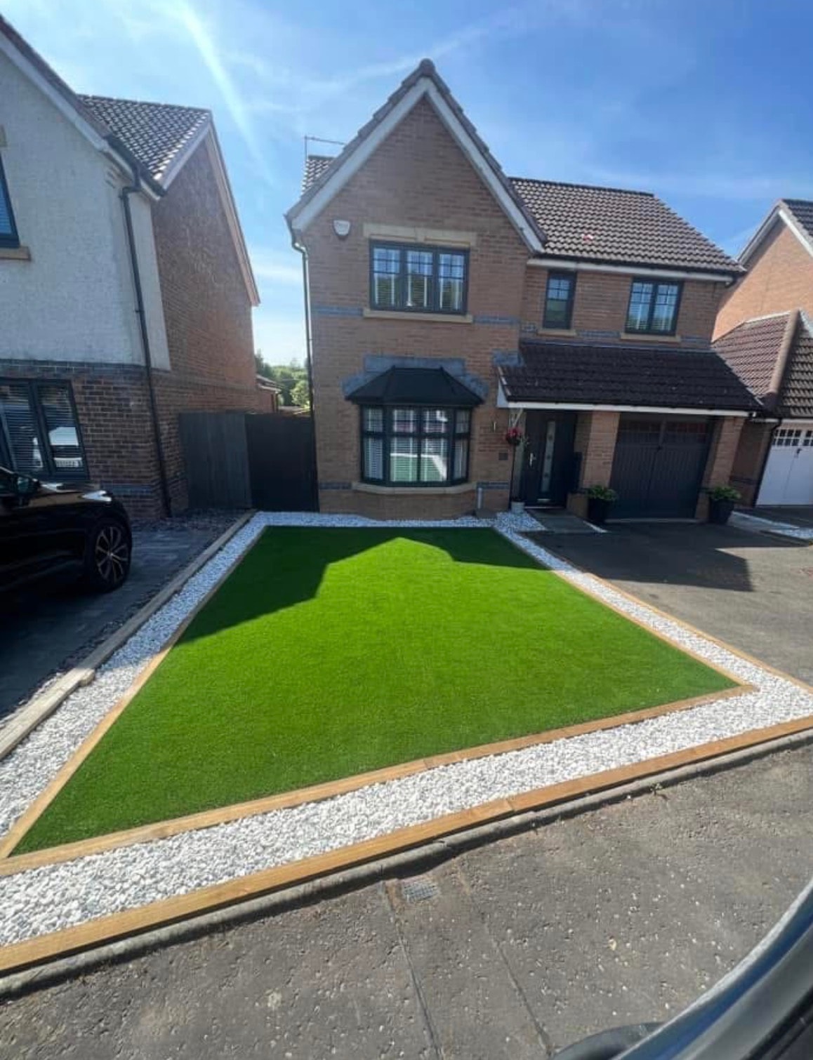 Artificial grass installation